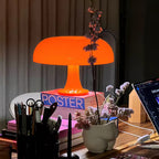 Retro Mushroom Dome Table Lamp in Bold Colors