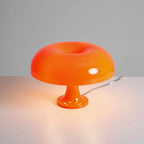 Retro Mushroom Dome Table Lamp in Bold Colors