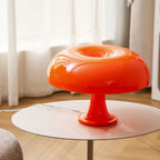 Retro Mushroom Dome Table Lamp in Bold Colors