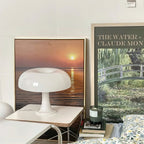 Retro Mushroom Dome Table Lamp in Bold Colors
