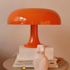 Retro Mushroom Dome Table Lamp in Bold Colors