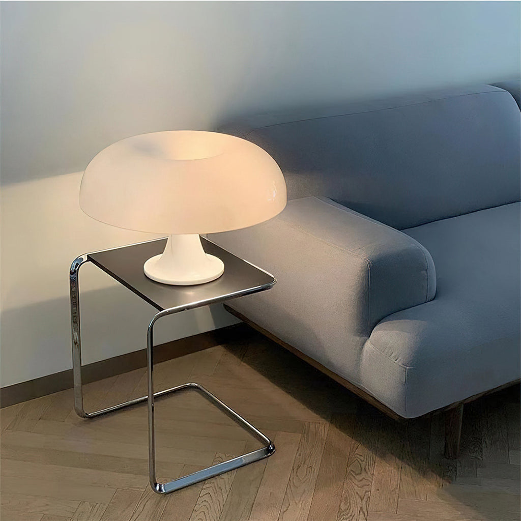 Retro Mushroom Dome Table Lamp in Bold Colors