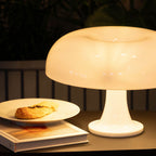 Retro Mushroom Dome Table Lamp in Bold Colors