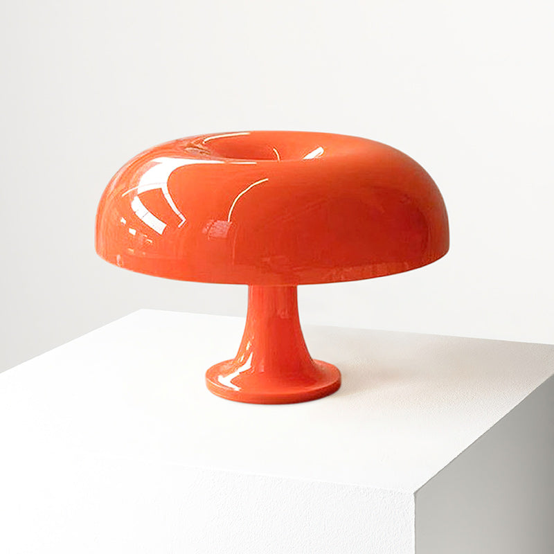 Retro Mushroom Dome Table Lamp in Bold Colors