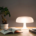 Retro Mushroom Dome Table Lamp in Bold Colors