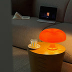 Retro Mushroom Dome Table Lamp in Bold Colors