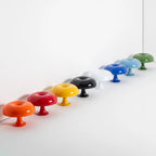 Retro Mushroom Dome Table Lamp in Bold Colors