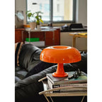 Retro Mushroom Dome Table Lamp in Bold Colors