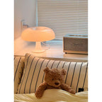 Retro Mushroom Dome Table Lamp in Bold Colors
