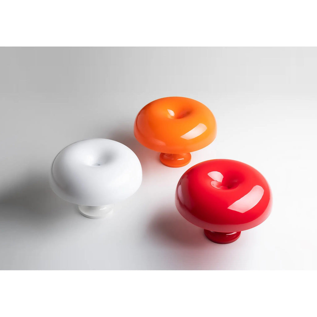Retro Mushroom Dome Table Lamp in Bold Colors