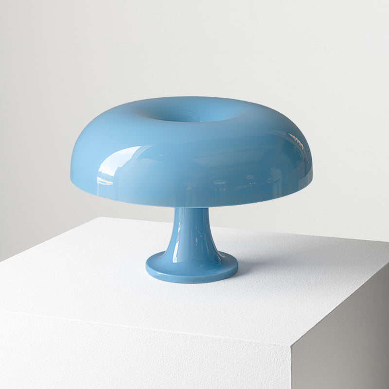 Retro Mushroom Dome Table Lamp in Bold Colors