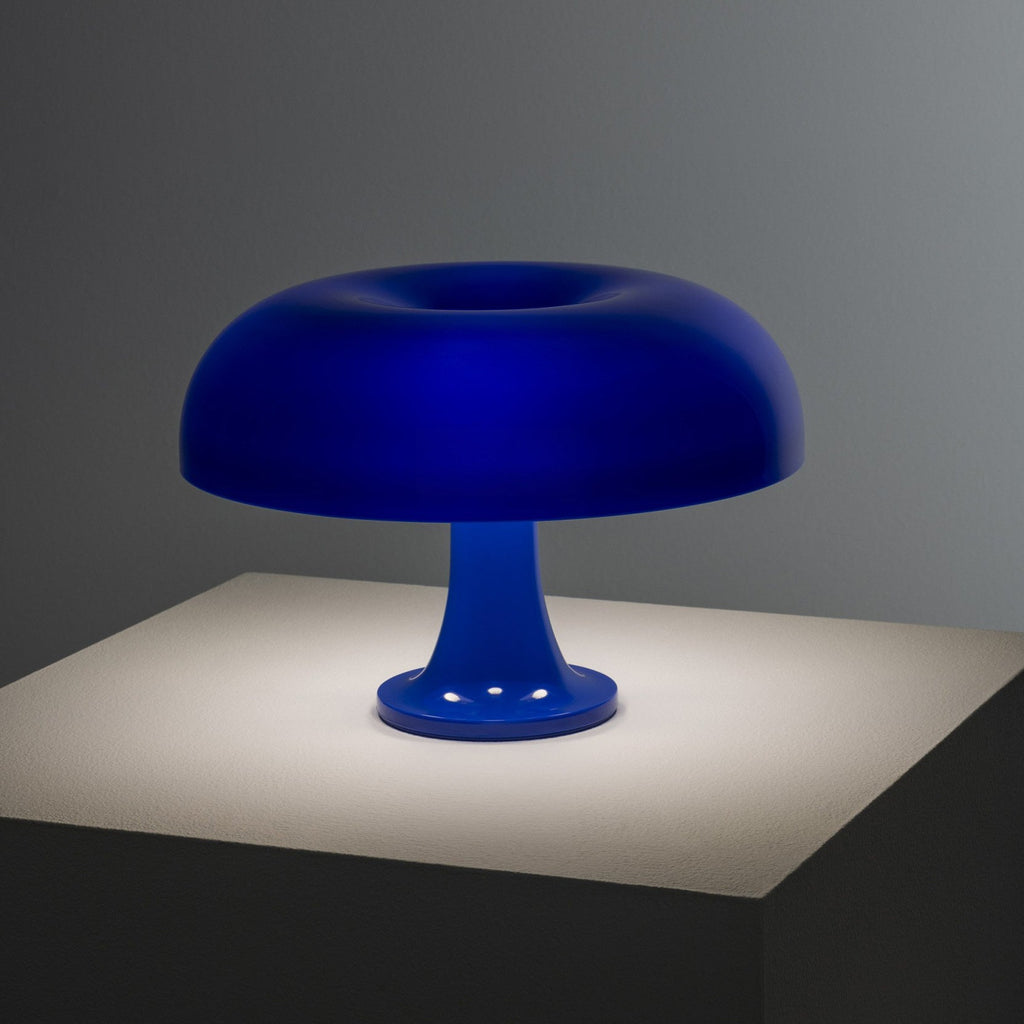 Retro Mushroom Dome Table Lamp in Bold Colors