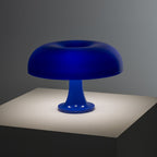 Retro Mushroom Dome Table Lamp in Bold Colors