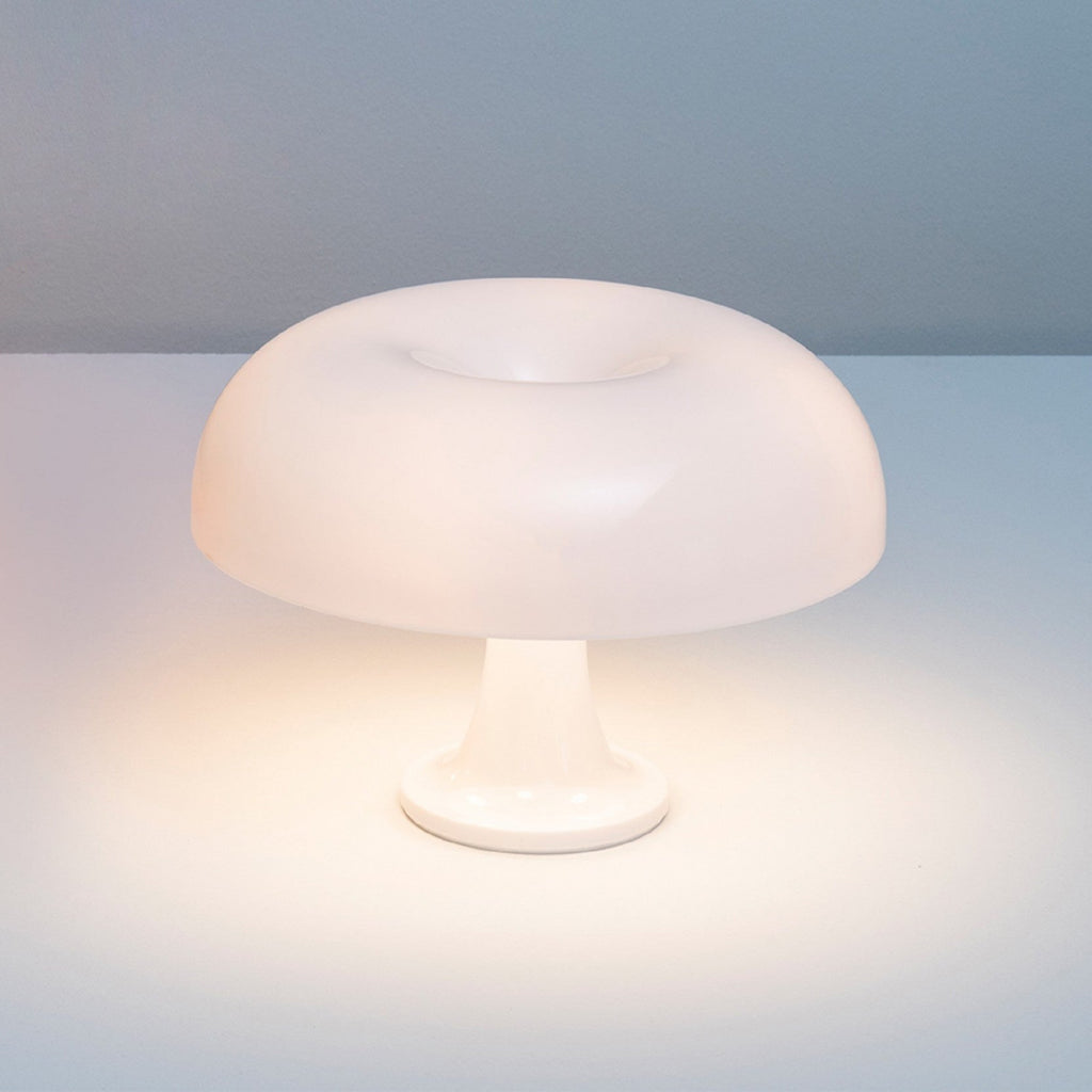 Retro Mushroom Dome Table Lamp in Bold Colors