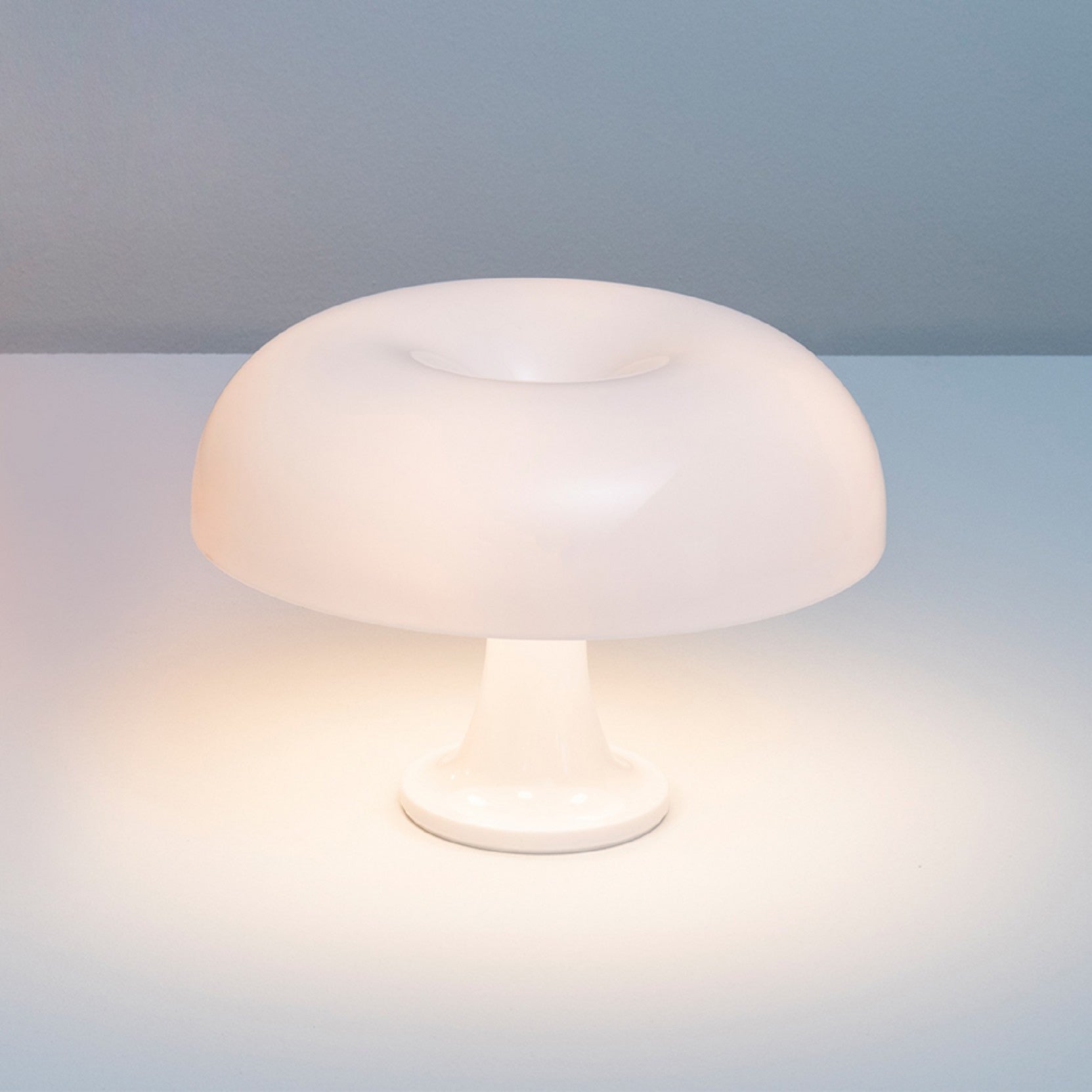 Retro Mushroom Dome Table Lamp in Bold Colors