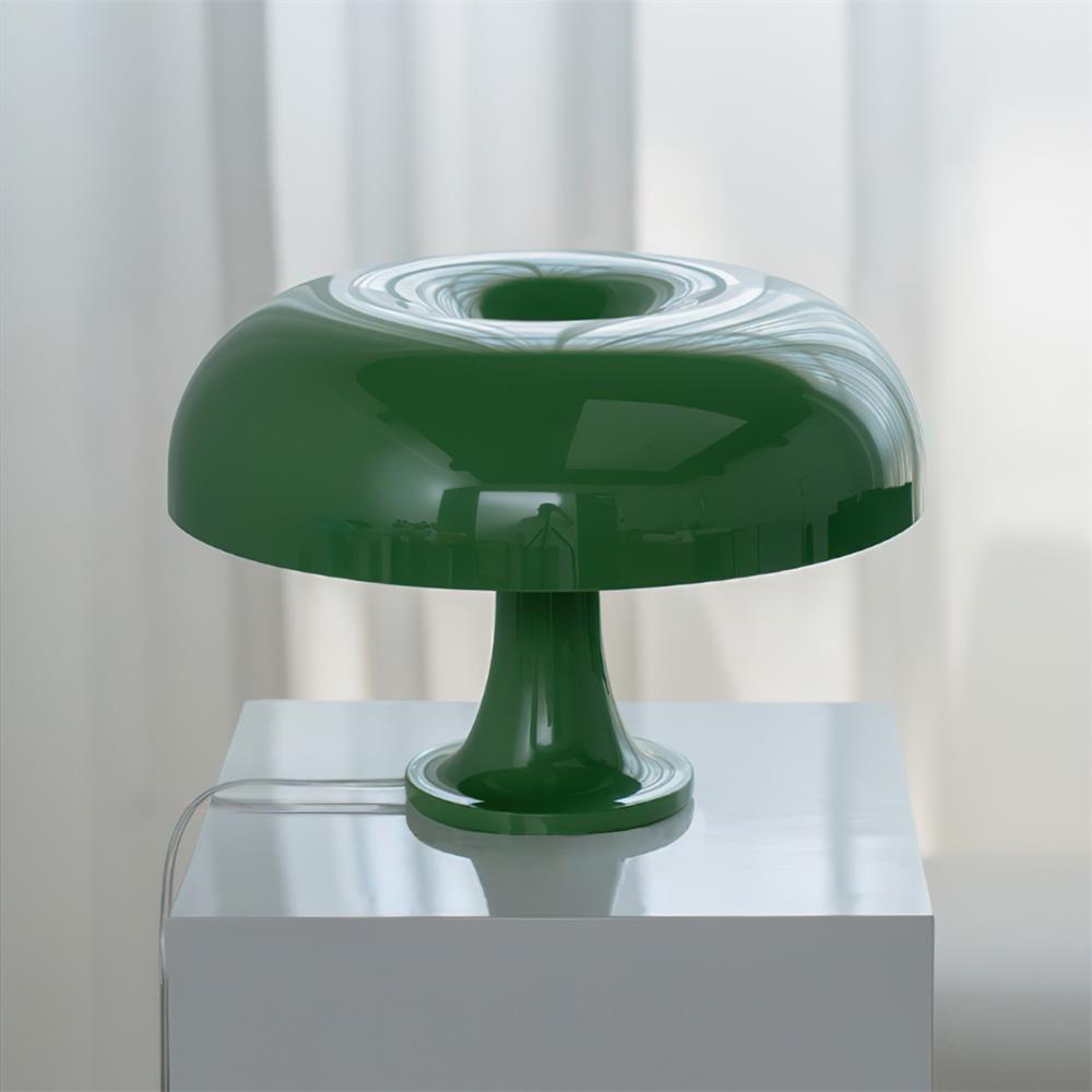 Retro Mushroom Dome Table Lamp in Bold Colors