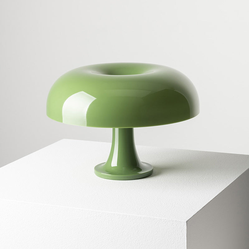 Retro Mushroom Dome Table Lamp in Bold Colors