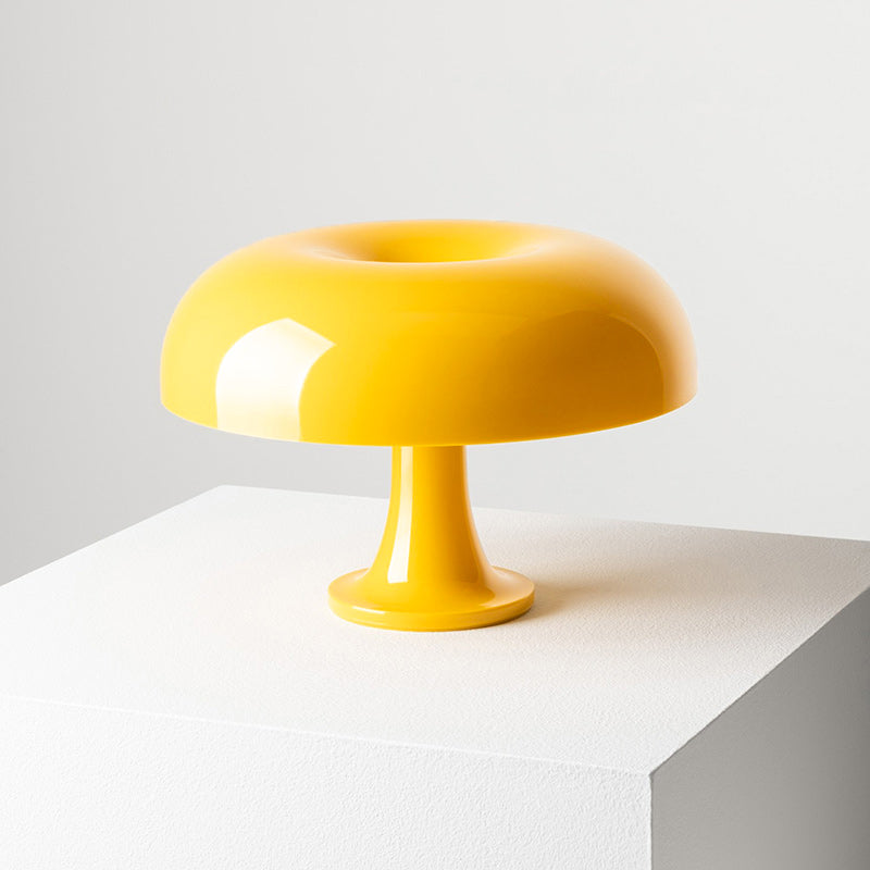 Retro Mushroom Dome Table Lamp in Bold Colors