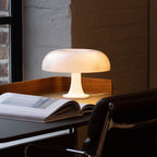 Retro Mushroom Dome Table Lamp in Bold Colors