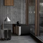 Neuf Cone Wood & Metal Table Lamp