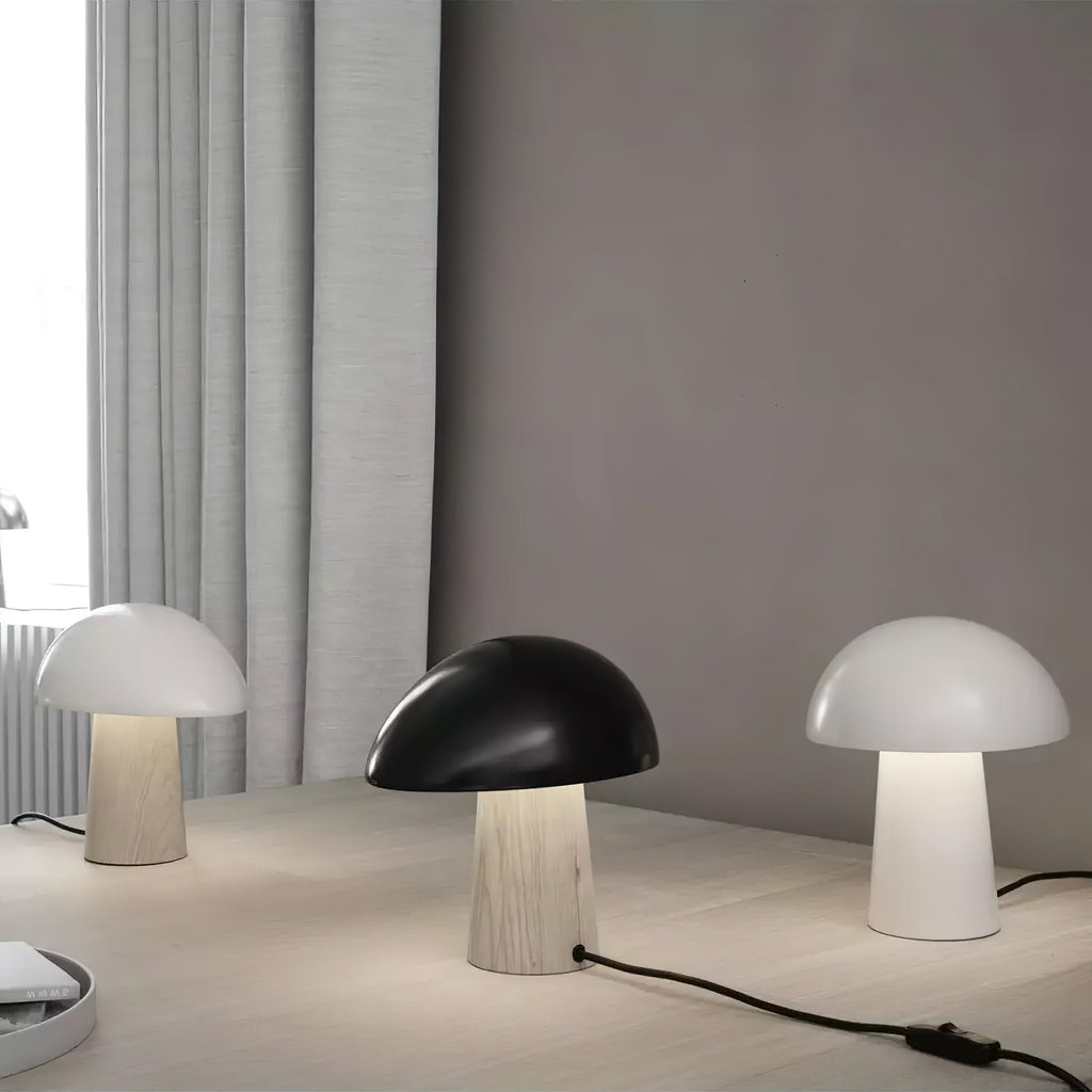 Night Owl Oval Shade Table Lamp