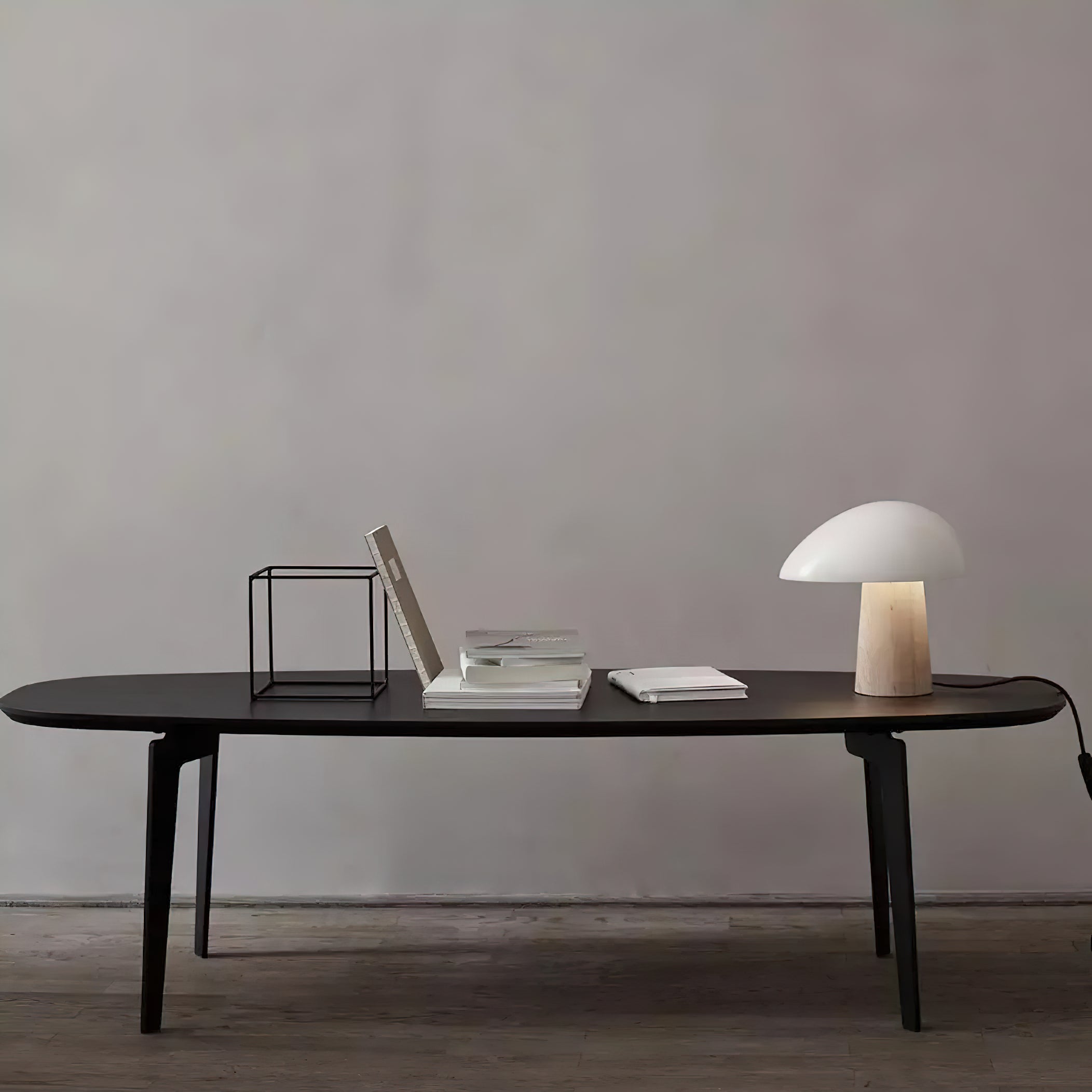 Night Owl Oval Shade Table Lamp