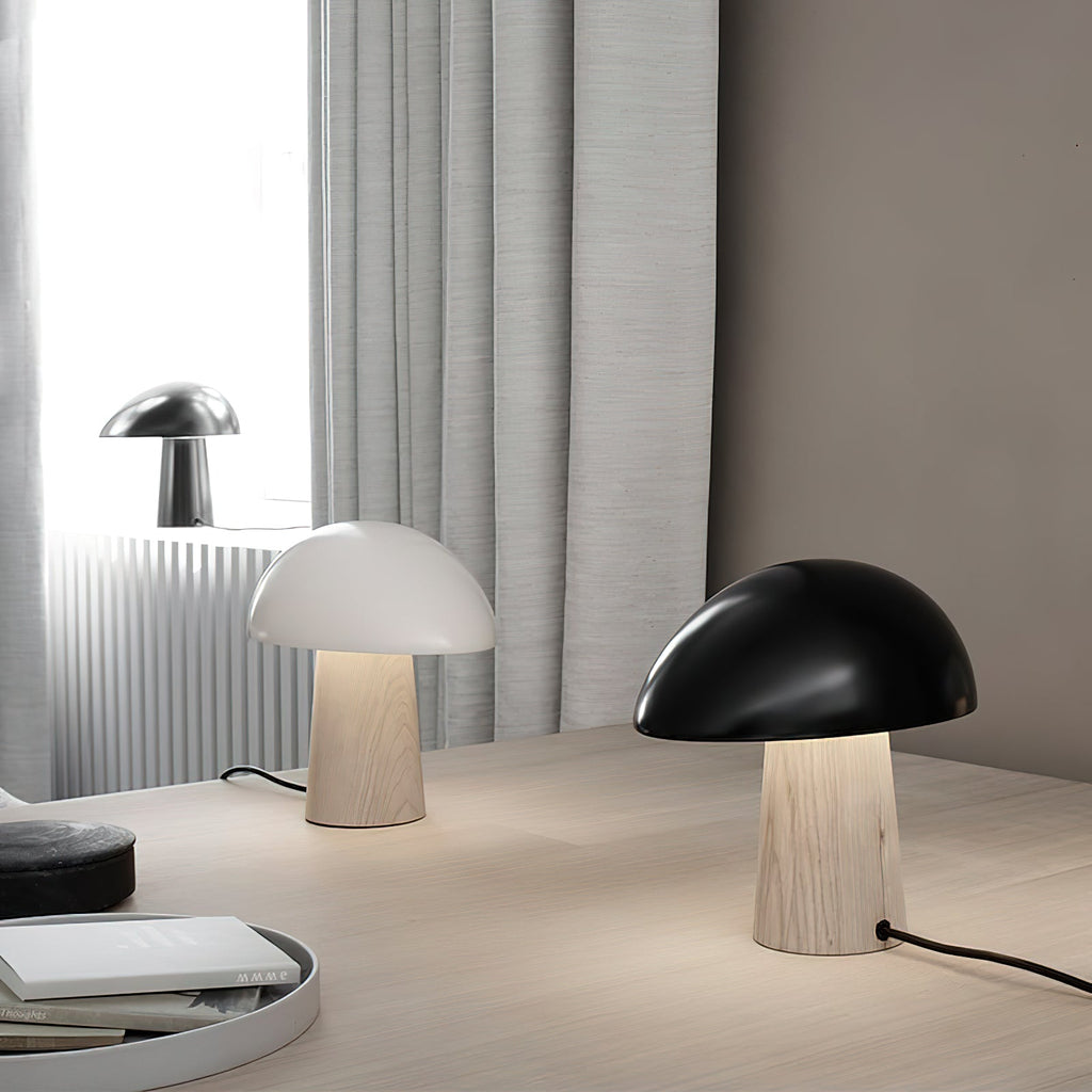Night Owl Oval Shade Table Lamp