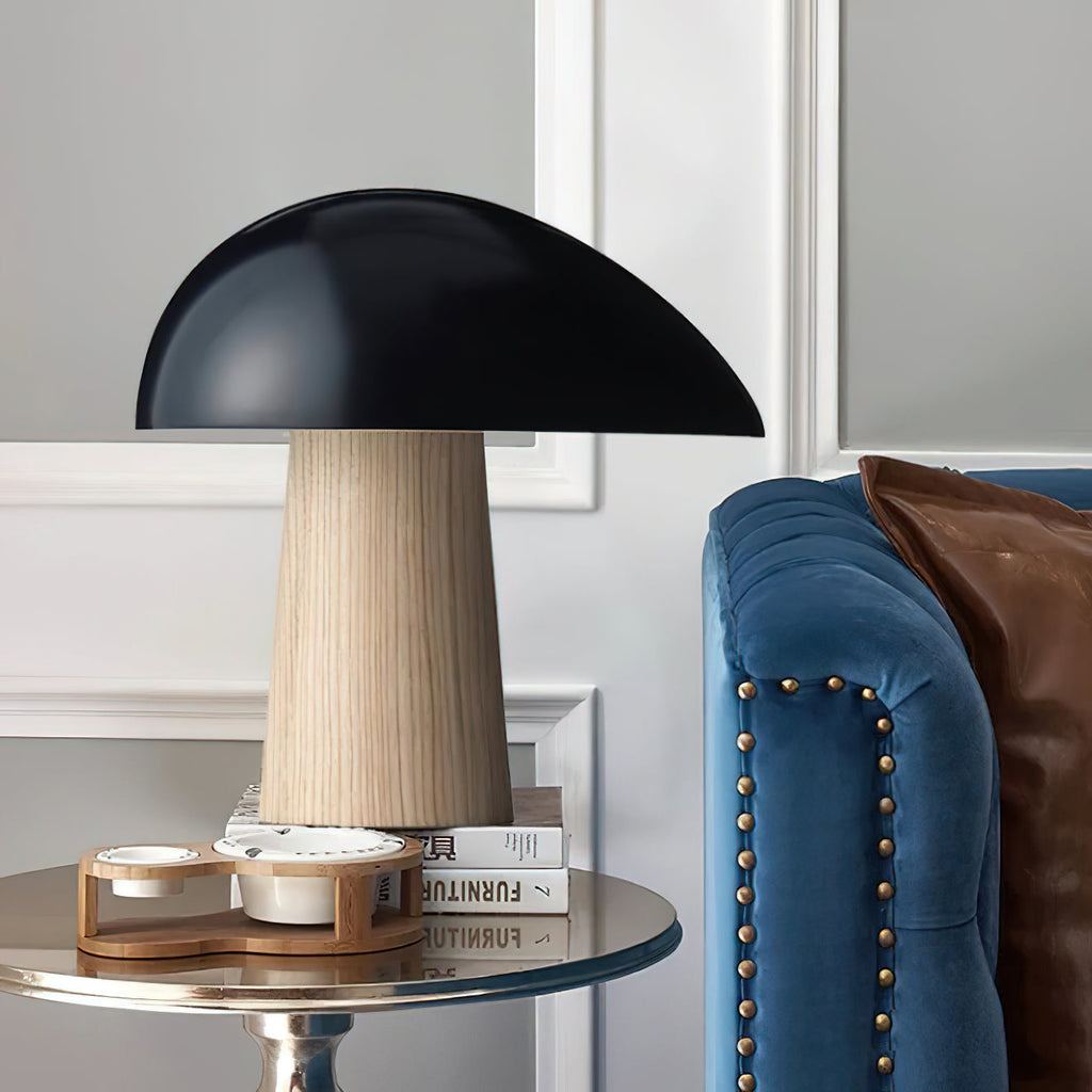 Night Owl Oval Shade Table Lamp