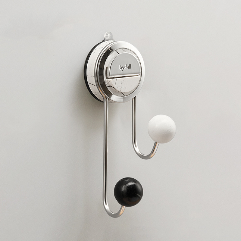No-Drill Suction Toilet Paper Holder Stand with Wood-Grain Design – Stainless Steel, Easy Installation for Smooth Surfaces