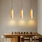 Nocni Natural Travertine Pendant Lamp