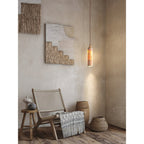 Nocni Natural Travertine Pendant Lamp