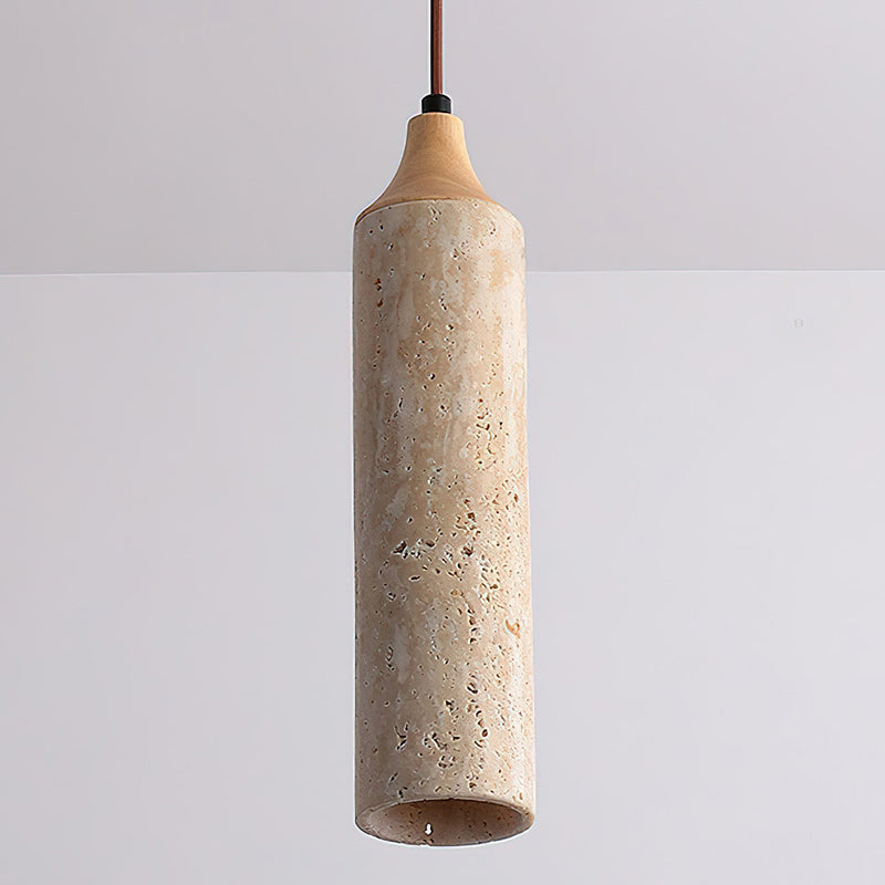 Nocni Natural Travertine Pendant Lamp