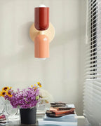 NoctéaGlow: Design Wall Light in Two-Tone Look with Integrated LED & Ambient Light – for Hallway & Living Area