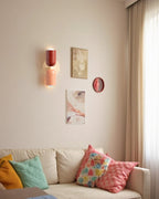 NoctéaGlow: Design Wall Light in Two-Tone Look with Integrated LED & Ambient Light – for Hallway & Living Area