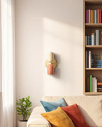 NoctéaGlow: Design Wall Light in Two-Tone Look with Integrated LED & Ambient Light – for Hallway & Living Area
