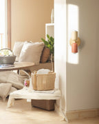 NoctéaGlow: Design Wall Light in Two-Tone Look with Integrated LED & Ambient Light – for Hallway & Living Area