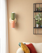 NoctéaGlow: Design Wall Light in Two-Tone Look with Integrated LED & Ambient Light – for Hallway & Living Area