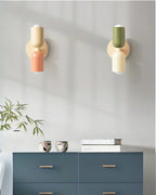 NoctéaGlow: Design Wall Light in Two-Tone Look with Integrated LED & Ambient Light – for Hallway & Living Area