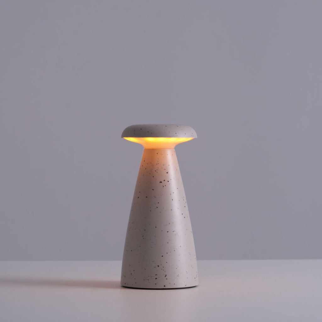 Nokava – Rechargeable Mushroom Table Lamp with Contemporary Design