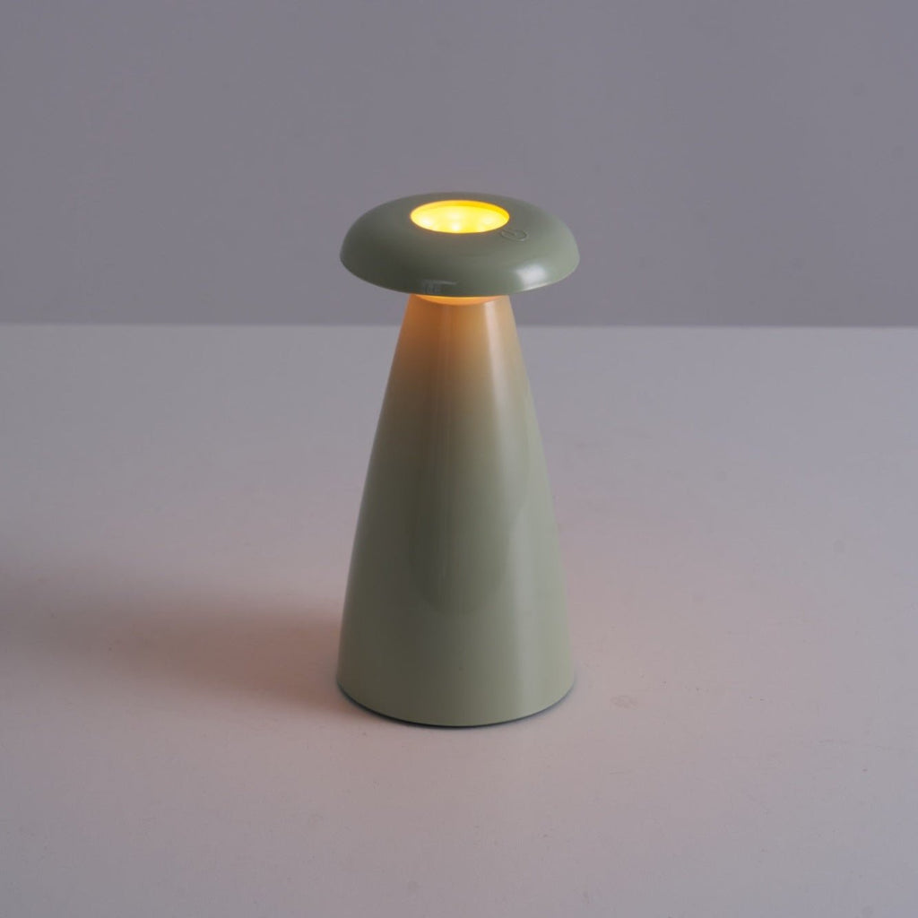 Nokava – Rechargeable Mushroom Table Lamp with Contemporary Design