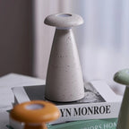 Noko Cordless Ceramic Mushroom Table Lamp