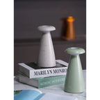 Noko Cordless Ceramic Mushroom Table Lamp