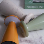 Noko Cordless Ceramic Mushroom Table Lamp