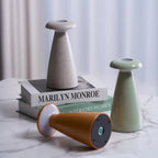 Noko Cordless Ceramic Mushroom Table Lamp