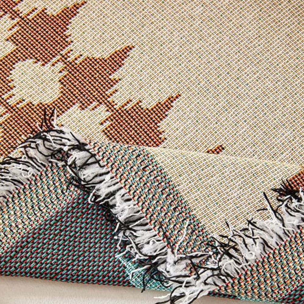 Nomad Fabric: Sofa Cover Made of High-Quality Chenille with Artistic Pattern & Cozy Comfort – for Couch & Lounge