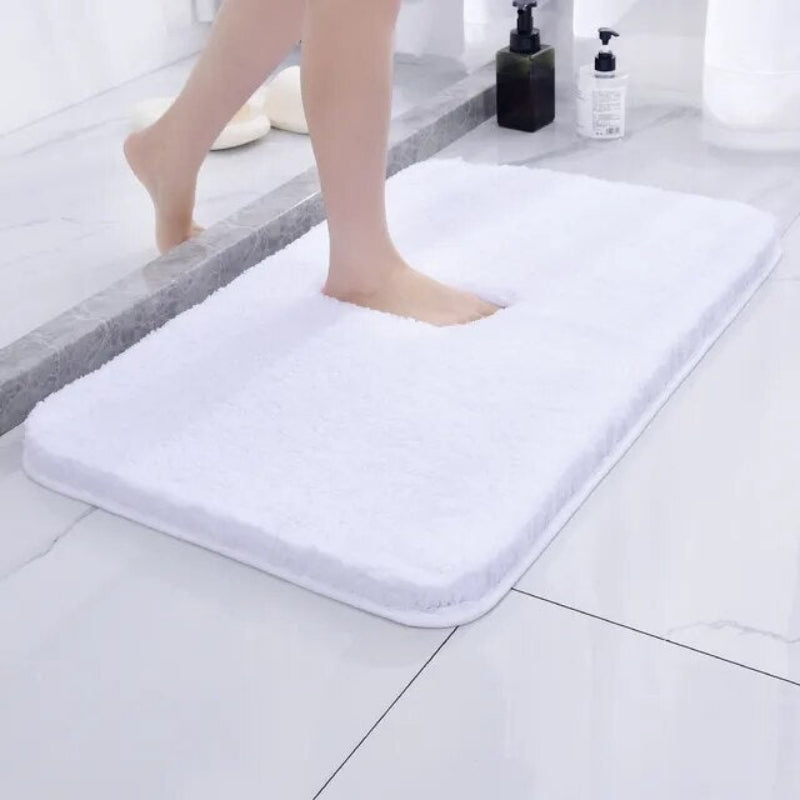 Bath Mat Microfiber Non Slip Machine Washable Bathroom Rug