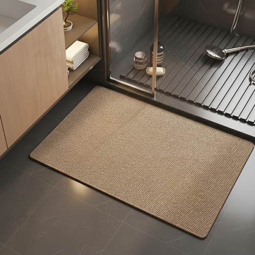 Bath Mat Microfiber Non Slip Rubber Backing Washable