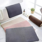 Bath Mat Microfiber Memory Foam PVC Non Slip Multiple Sizes