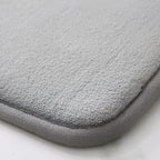 Bath Mat Microfiber Memory Foam PVC Non Slip Multiple Sizes