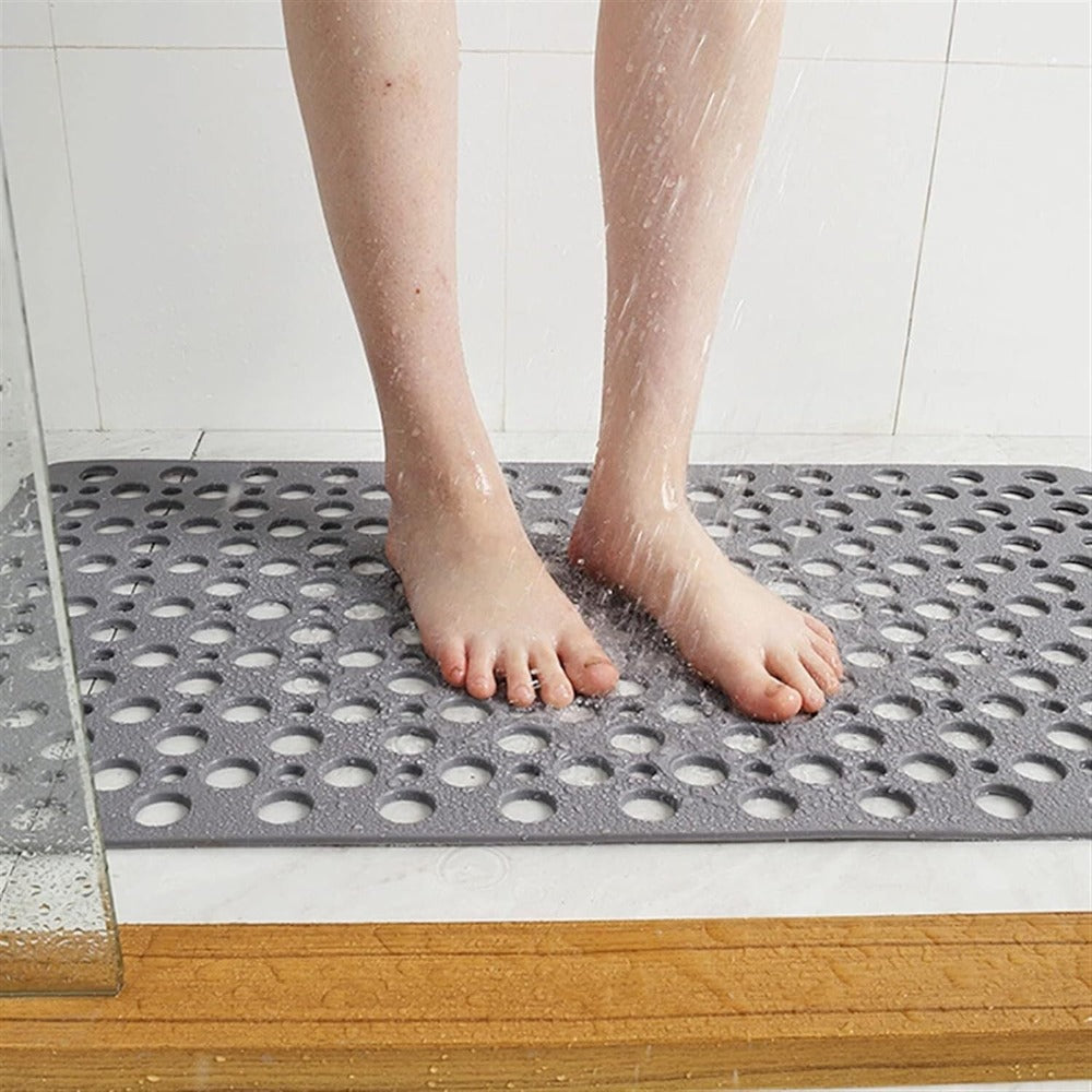 Non-Slip Shower Mat with Antibacterial Properties – Easy to Clean and Comfortable